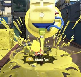 Ultra Stamp in hammering mode